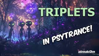 Triplet Basslines in Psytrance
