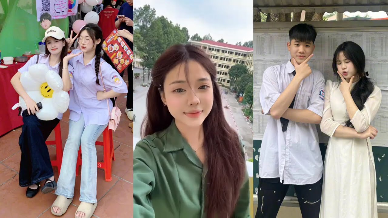 Tik Tok Học Sinh 💕 Học Sinh 4.0 Đi Học Quẩy Banh Nóc #26 | Duyen Anh 2004 😍