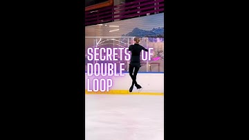 Secrets of Double Loop Jump #figureskating #rollerskating #skatinguniversity #iceskating #exercises
