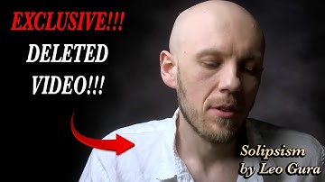 Actualised.org DELETED VIDEO on Solipsism by Leo Gura (With Captions)