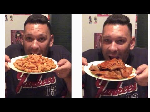 eating-show-mukbang-ita-con-pasta-e-bistecche-al-sugo!!!!