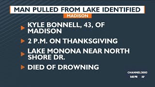 Man pulled from Lake Monona identified