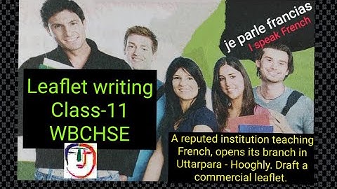 Commercial Leaflet||Class-XI under WBCHSE