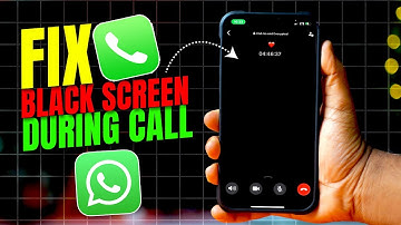 How to Fix Screen Goes Black During WhatsApp Call on iPhone | WhatsApp Call Black Screen Solution
