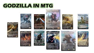 All Magic the Gathering Godzilla Cards