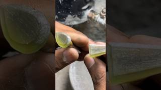 unknown stone Faceting Process 💎 From Rough to Brilliant