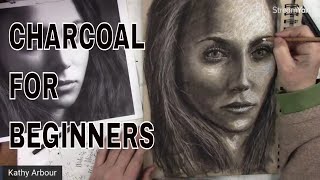 Drawing with Charcoal, perfect for beginners