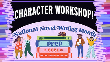 PREPTOBER 2021: Character Workshop!
