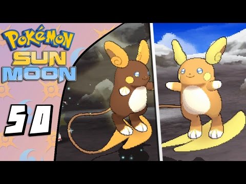 Pokemon Sun & Moon Episode 50 - The Battle of Alolan Raichu! - Pokemon Sun & Moon Episode 50 - The Battle of Alolan Raichu!