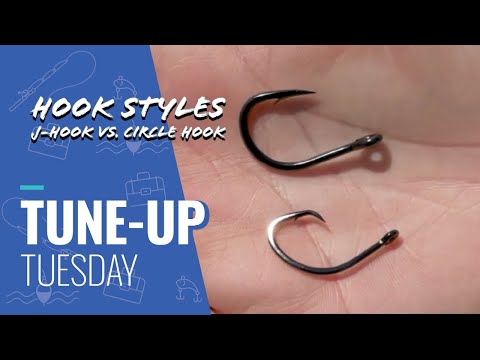 Fishing Tips] Setting the Hook, Circle Hooks vs. J-Hooks