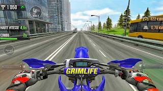 Traffic Rider - ( Full Blue Colour BIKE Full Speed In HIGHWAY 🤯🔥💯 ) GAMEPLAY! screenshot 5