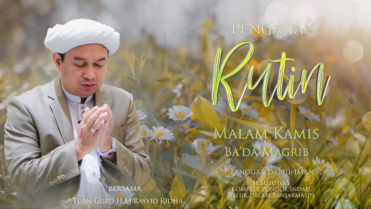 [LIVERELAY] Pengajian Langgar Darul Iman | TGH. M. Rasyid Ridha | Kitab ...