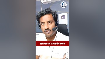 👥 Remove Duplicates Data in Excel Telugu 📅 3 Ways || Computersadda.com
