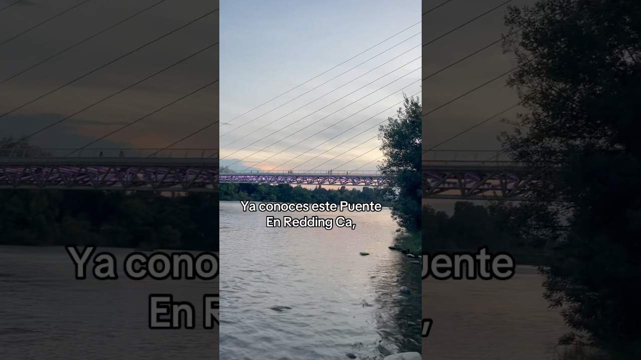 🇺🇸REDDING CALIFORNIA GLASS BRIDGE IS SO COOL