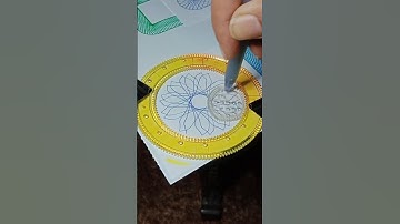 Mind relaxant spirograph pattern #spirograph