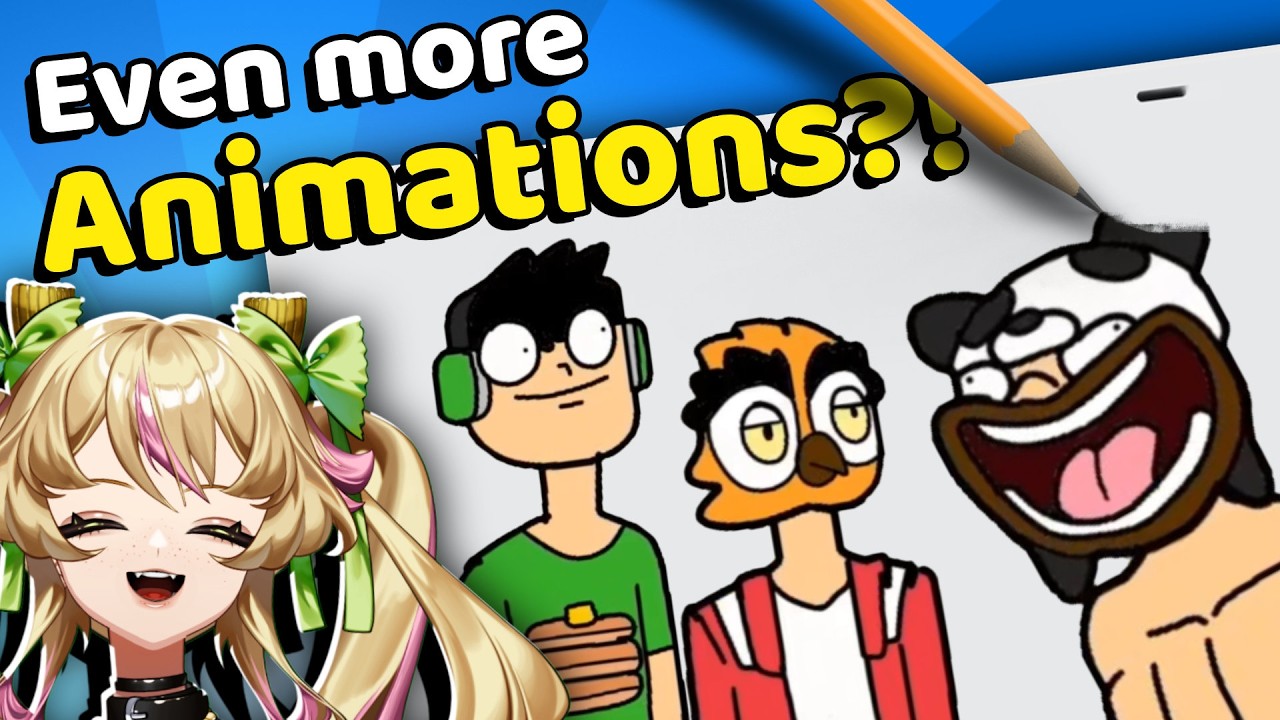 I REACT TO THE FUNNIEST VANOSS CREW ANIMATIONS YET?!