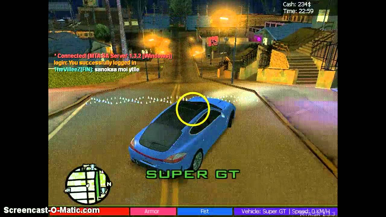 Gta sa car mod and sound YouTube