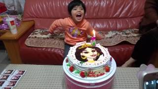 20160221臭彤4歲生日 蛋糕篇
