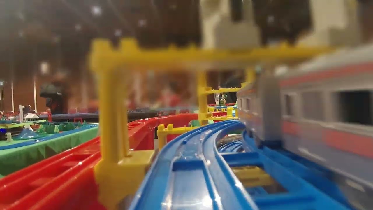 【プラレール前面展望】鉄道模型広場inルミエール15 そーなんブース1