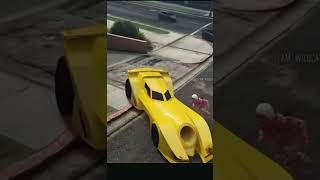 Banana batmobile🍌🦇 #vanossgaming #funny #gaming #gta5 #gta6