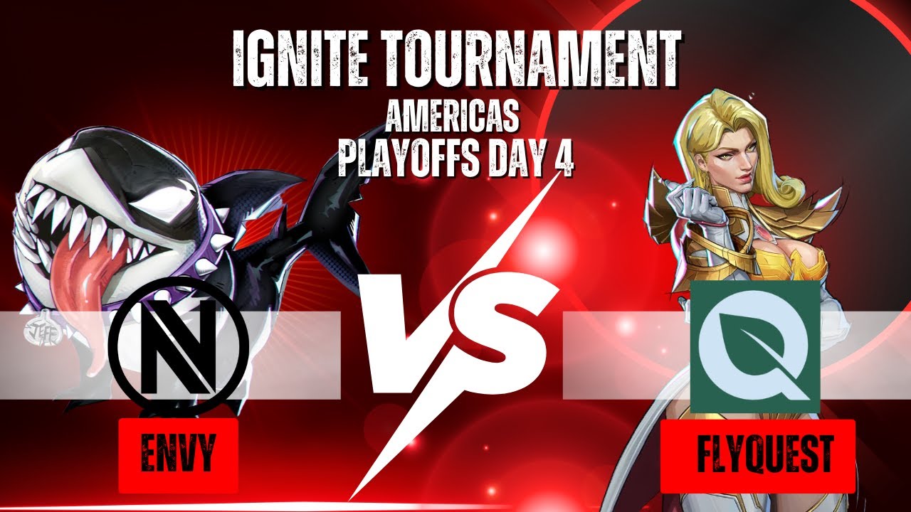 Marvel Rivals IGNITE - AMERICAS | ENVY vs FLYQUEST｜PLAYOFFS DAY 4｜ Stage 2