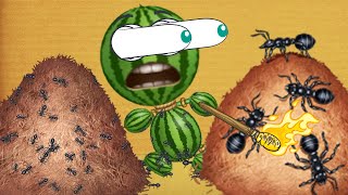 Anthill vs WATERMELON Buddy | Kick The Buddy