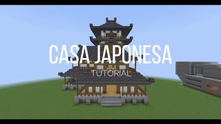Cómo construir una casa tradicional Japonesa (2-4 pisos) en Minecraft | TUTORIAL