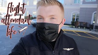 DEADHEADING FLIGHT & LOSING MY PHONE | Flight Attendant Life