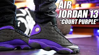 jordan 13 purple court