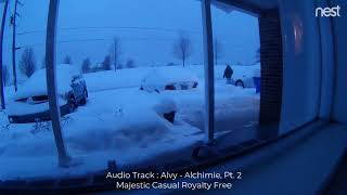 Winter Storm - SnowLapse - 52hrsMarch2018