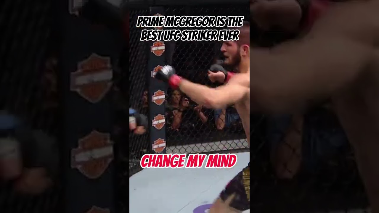 PRIME MCGREGOR IS THE BEST UFC STRIKER EVER…