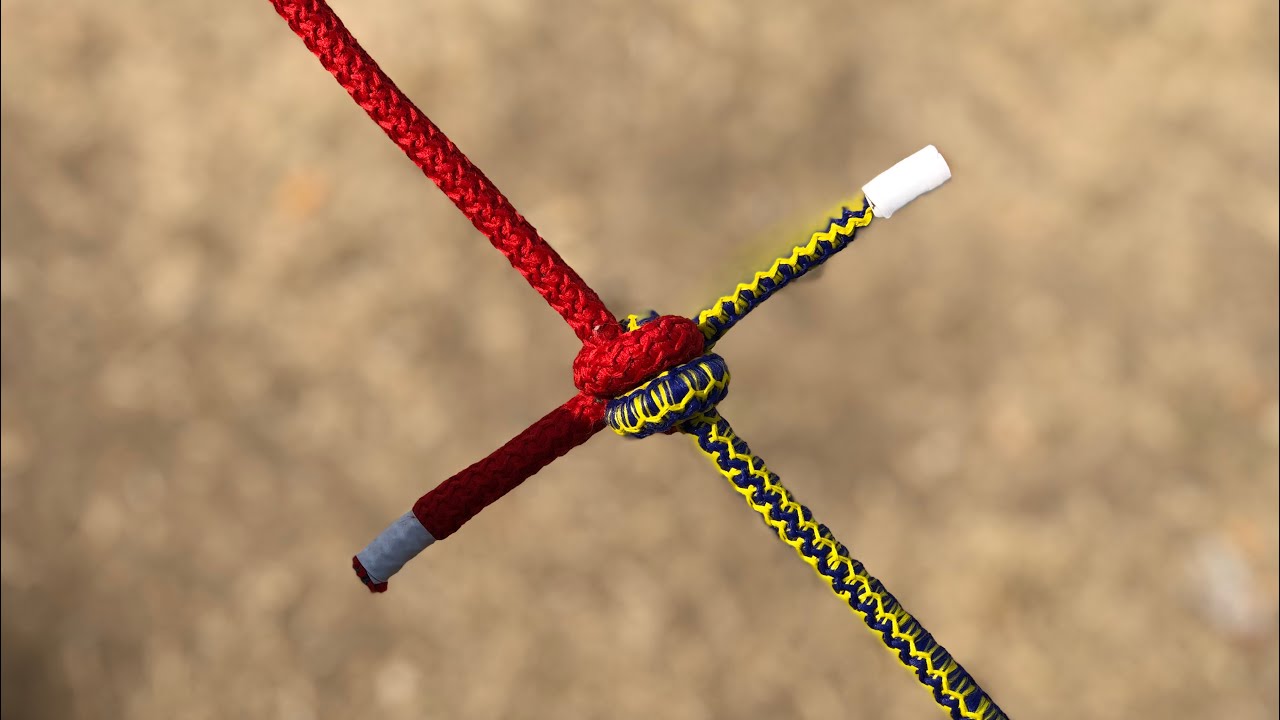 No Many People Know This Trick For 2 Ropes Connection 👍 - YouTube