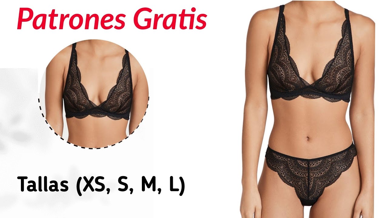 SET LENCERIA BRALETTE Y BIKINI DE ENCAJE (parte 1)