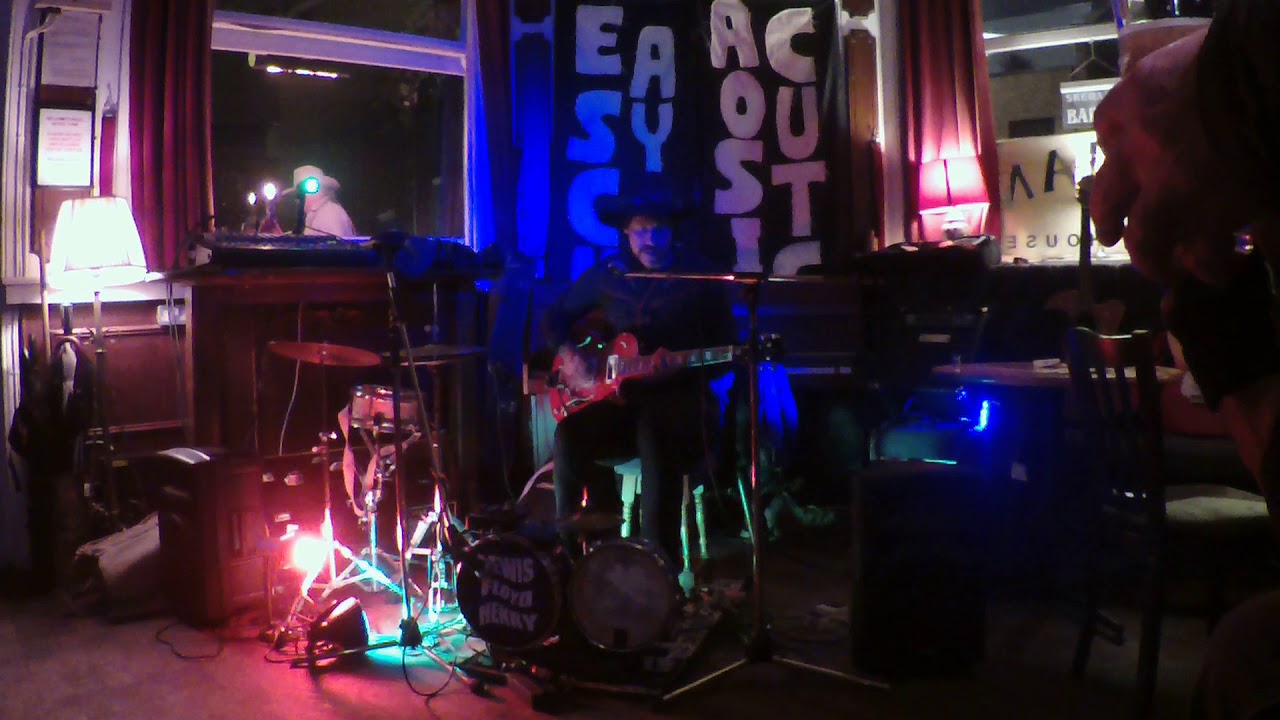 Lewis Floyd Henry, First show with Cassidy CE551, @The EasyCome Acoustic Club