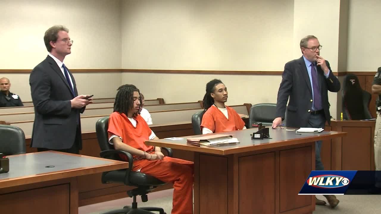 Trial date set for teens charged in Louisville bus stop shooting - YouTube