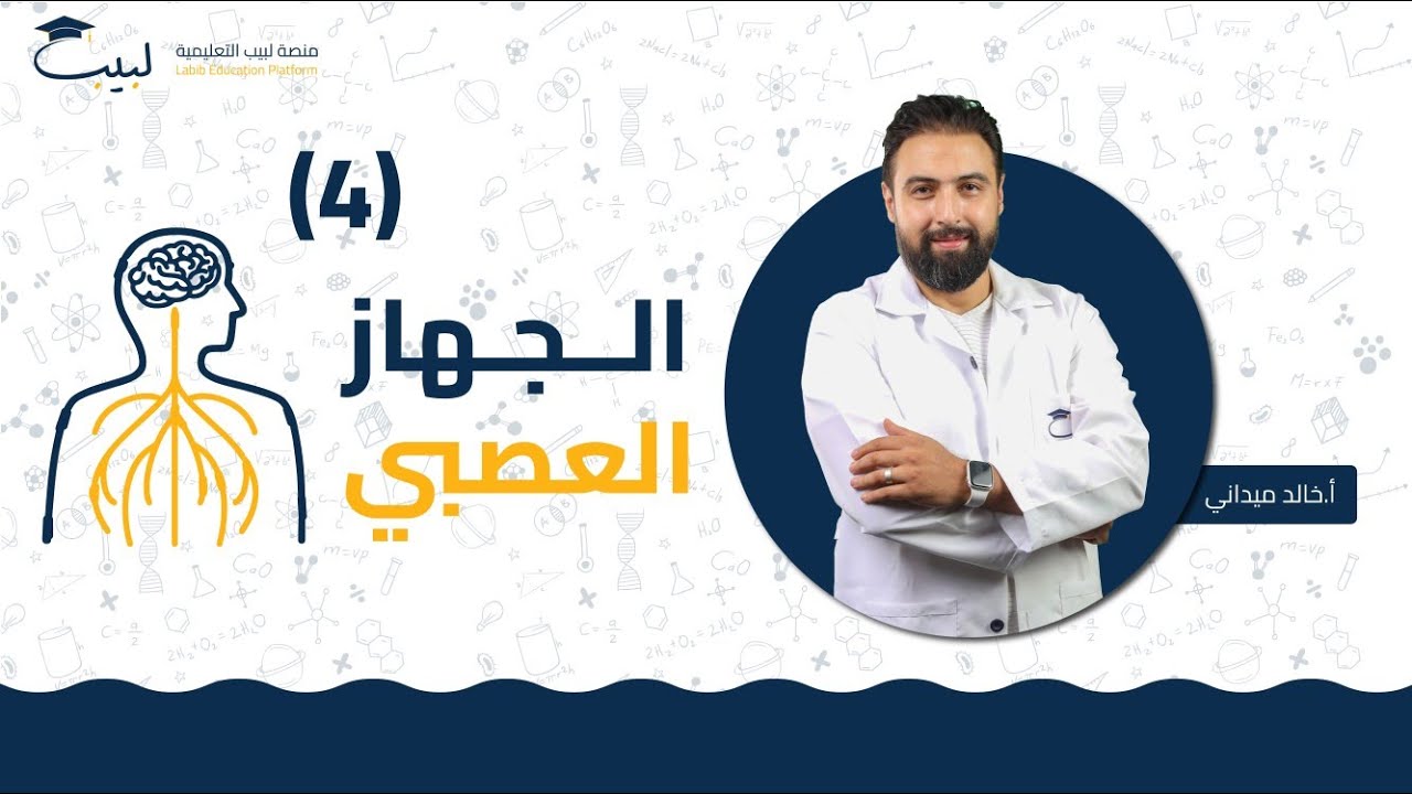 الجهاز العصبي (4) | البكالوريا العلمي | أ خالد ميداني 🥇| منصة لبيب التعليمية🎓