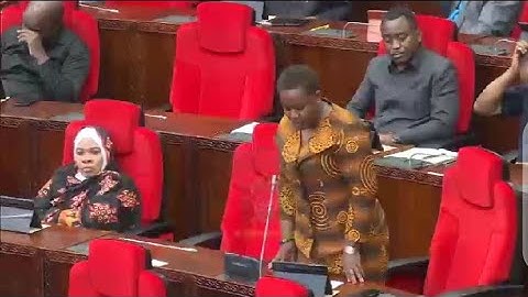 MBUNGE LUGANGIRA AMTWANGA SWALI ZITO WAZIRI wa MIFUGO na UVUVI, Ona ALIVYOMJIBU..
