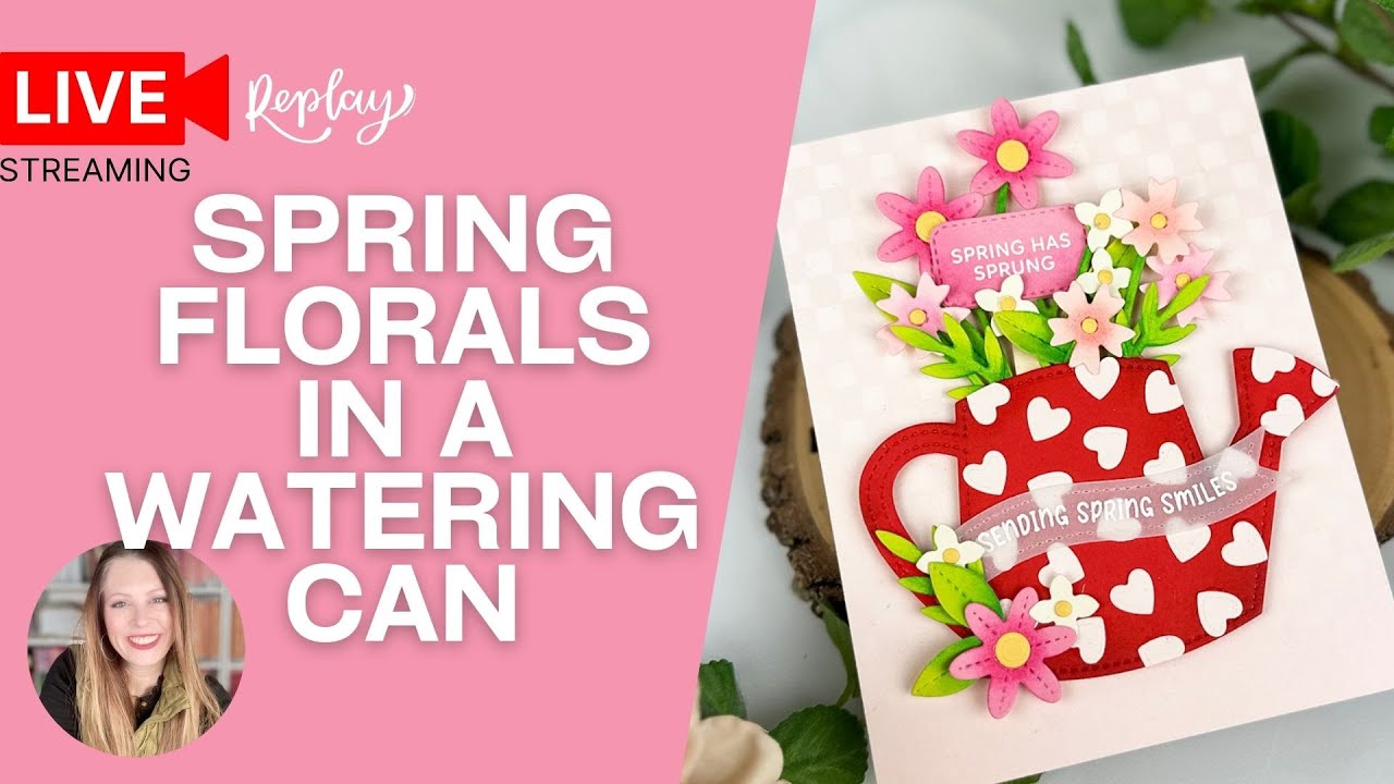 Spring Florals in a Watering Can 🌸 | Pretty Pink Posh February 2026 Release