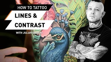 How To Tattoo: Lines and Contrast - Tutorial with Julian Siebert