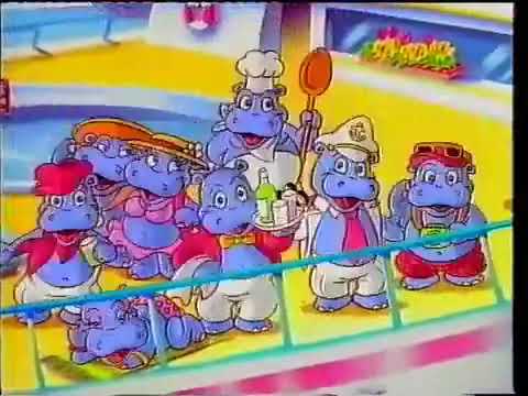 Commercial Kinder Surprise Happy Hippo Holiday 1992