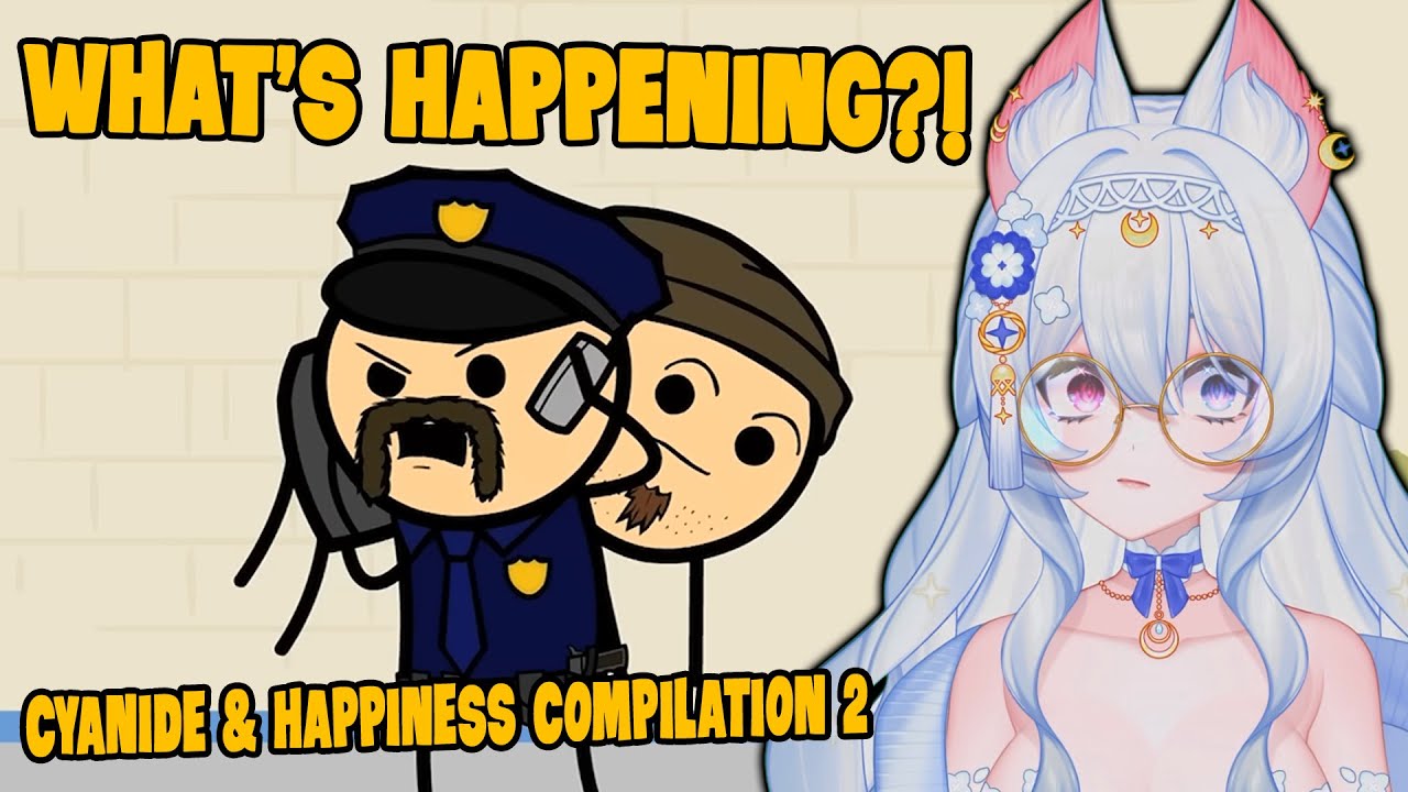 What's Happening?! | Yueho Reacts to Cyanide and Happiness Compilation 2
