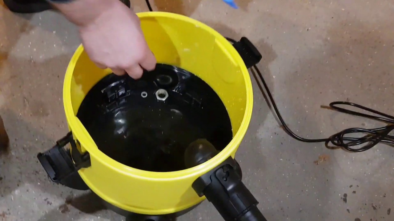 Parkside PNTS 1300 F5 dry/wet cleaning vacuum cleaner unboxing and test  (Lidl 39€) - YouTube