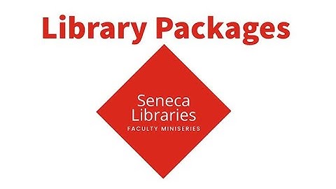 Faculty Miniseries: Seneca Libraries in your Blackboard course