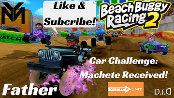 Car Challenge: Machete Received! | Beach Buggy Racing 2