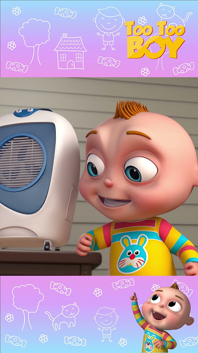 Too Too Boy | Cooling Issues Part - 2 | #shorts  #youtubeshorts #animation #tootooboy