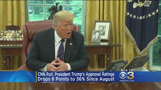 Trump's Approval Rating Is Sinking, New Poll Shows