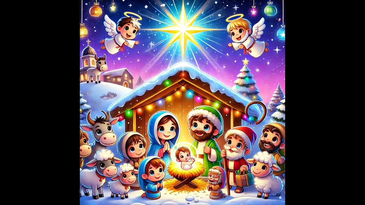 The Christmas Story for Kids 🎄 | Fun, Faith, and the Birth of Jesus ...