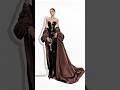 Fashion illustration | Zoe Saldaña in a sequin Saint Laurent gown at the 2025 Golden Globes