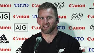 Bledisloe Cup: All Blacks press conference, Yokohama
