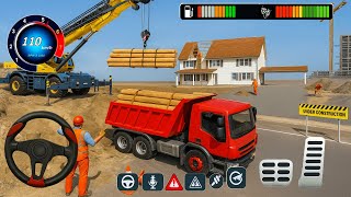 Part 2 | Road Contractor Simulator 🚧 | Epic Bridge Construction & Extreme Truck Driving Challenge 🏗️ screenshot 4